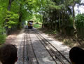 21.04.2007 - Hier die Ausweichstelle auf der Mitte des Berges.