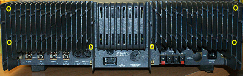 Schalter für Revox B780 + Batterie Gehäuse
