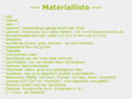 Apfelbaum von Jos Geurts: Materialliste. Mchtet Ihr Kontakt zu Jos aufnehmen, so sendet eine Email an jos@pikoman.de